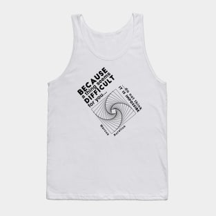 Stoic quote Tank Top